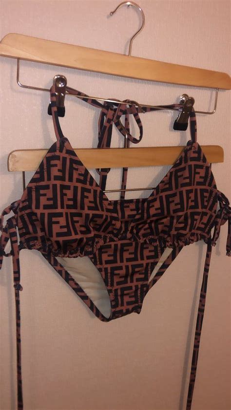 fendi bikini ebay|fendi swimsuit etsy.